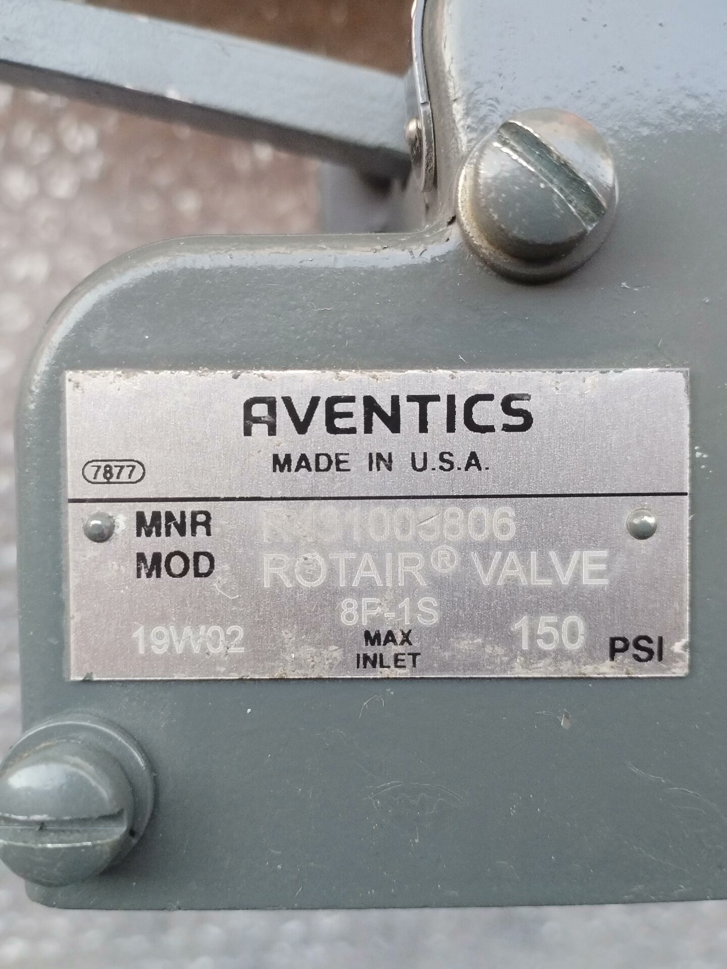 Rexroth (Aventics) Eight-Position Directional Valve 8P-1S (R431003806)