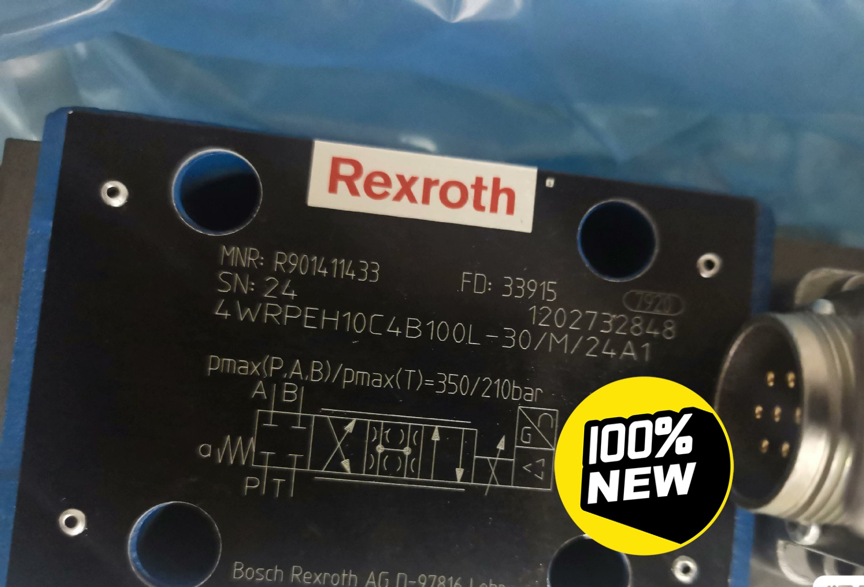 R901411433 4WRPEH10C4B100L-30/M24A1