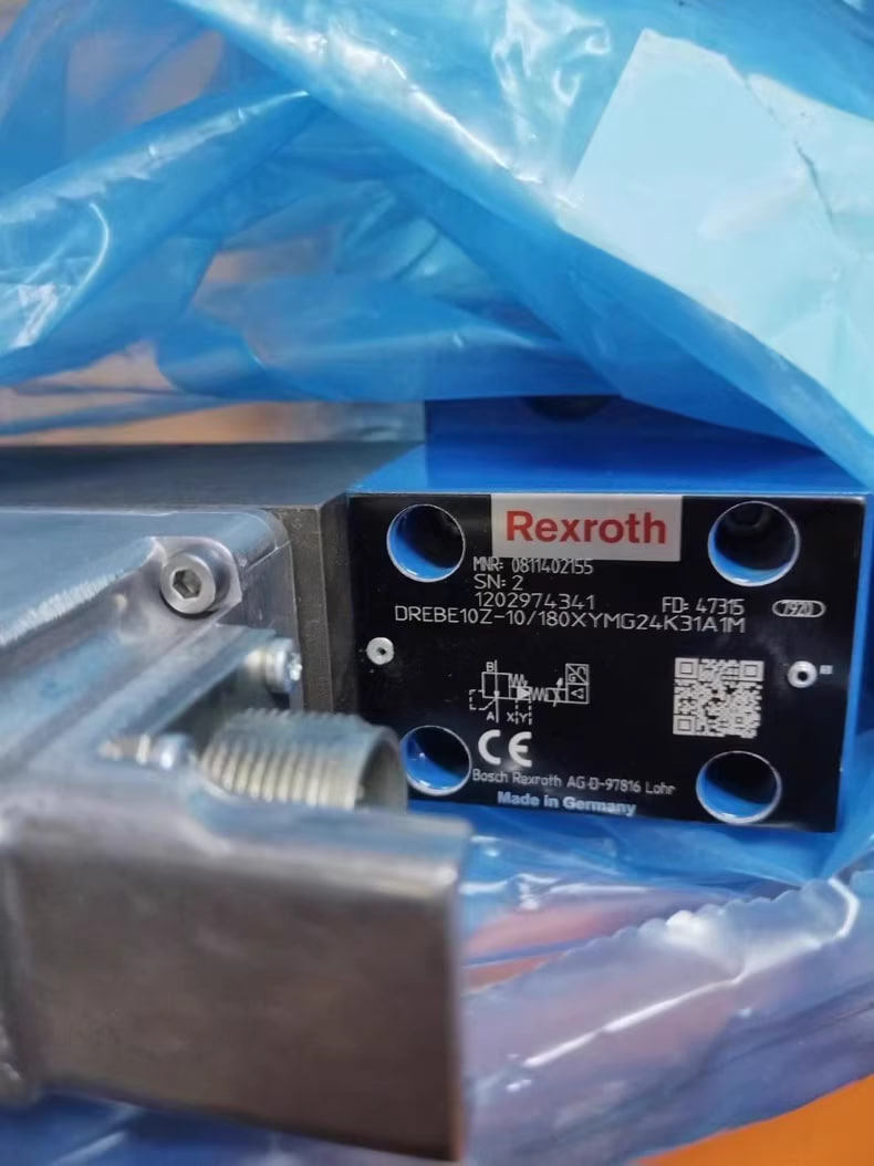Rexroth Proportional Valve 0811402155 DREBE10Z-1X/180XYMG24K31A1M