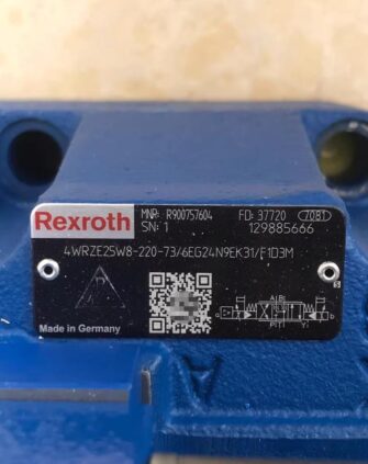 Rexroth Hydraulic Proportional Valve R900757604 4WRZE25W8-220-73/6EG24N9EK31/F1D3M