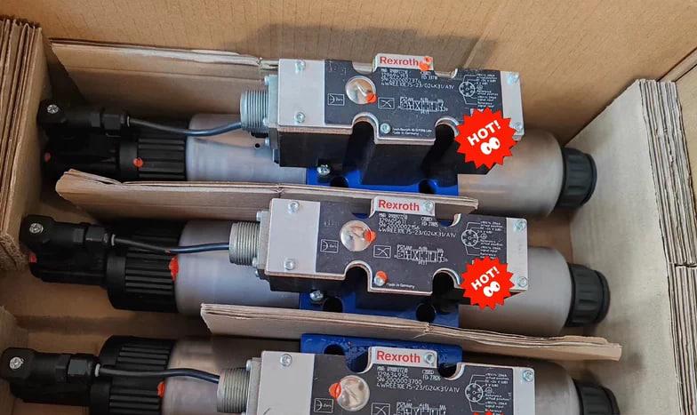 Rexroth Proportional Directional Valve R900927230 4WREE10E75-2X/G24K31/A1V — High-Precision Hydraulic Proportional Directional Control Valve