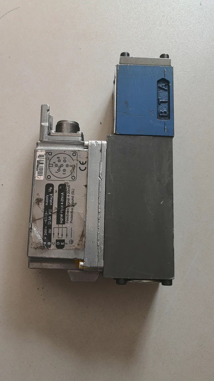 Rexroth 4WRPEH 6 C3 B12L-20/G24K0/F1M Electro-Hydraulic Proportional Directional Valve