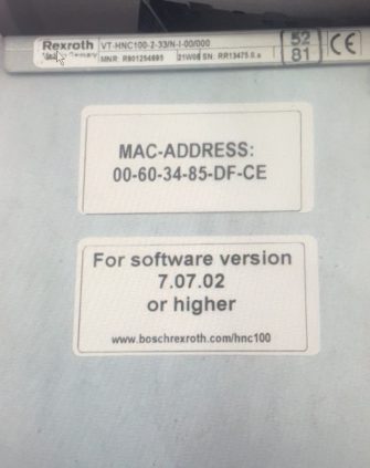 Rexroth Digital Axis Controller R901254695