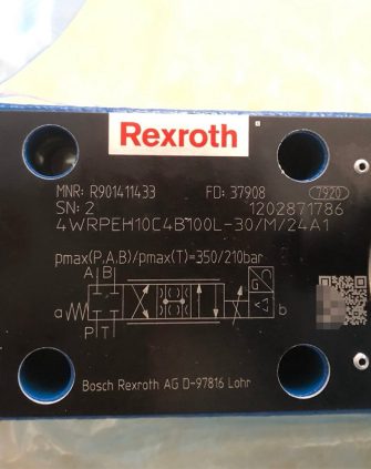 Rexroth Proportional Valve R901411433 4WRPEH10C4B100L-30