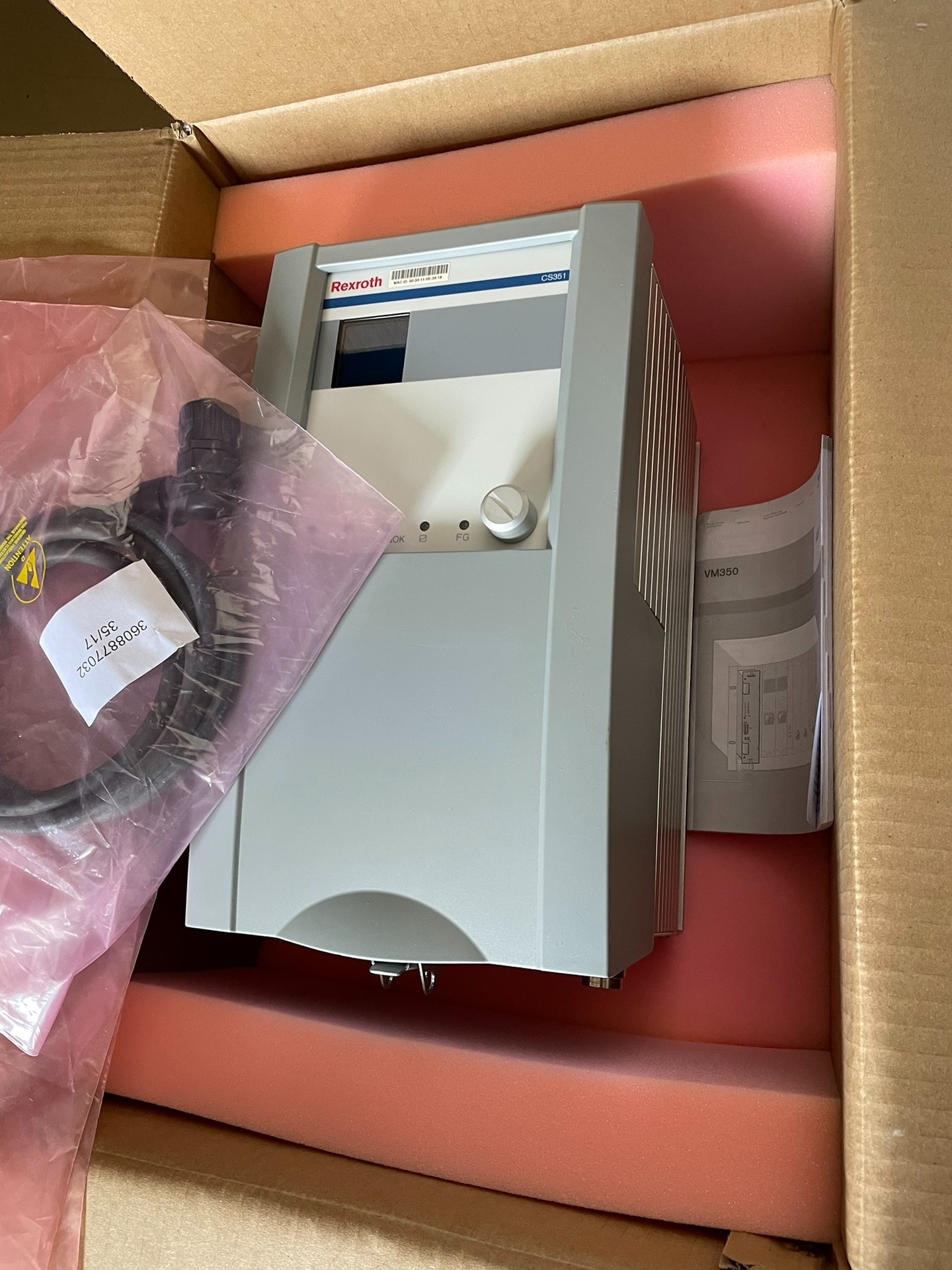 Rexroth Tightening Controller 0 608 830 257 CS351E - Image 3