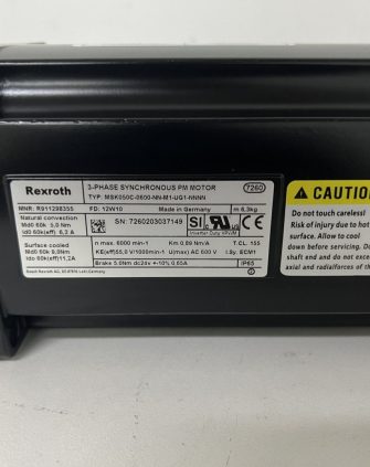 Bosch Rexroth Servo Motor R911298355