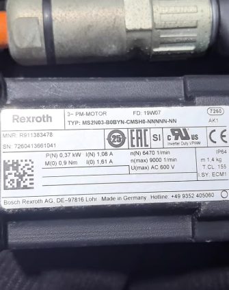 Rexroth MS2N03-B0BYN-CMSH0-NNNNN-NN