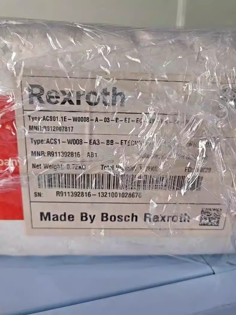 Rexroth ACS01.1E-W0008-A-03-B-ET-EC-NN-NN-NN-FW High Performance Servo Drive
