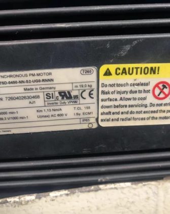 Rexroth MSK075D-0450-NN-S2-UG0-RNNN