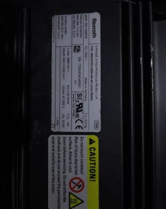 Rexroth MSK075D-0200-NN-M1-UG0-NNNN High Performance Synchronous Servo Motor