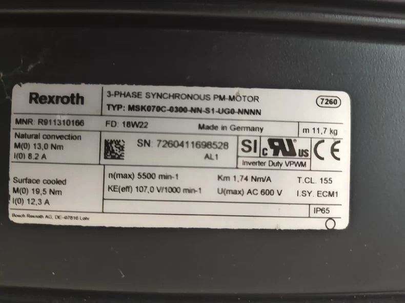 Rexroth MSK070C-0300-NN-S1-UG0-NNNN