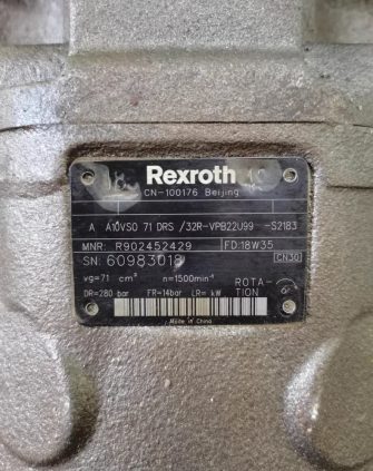 Rexroth Hydraulic Pump A10VSO71DRS/32R-VPB22U99-S2183
