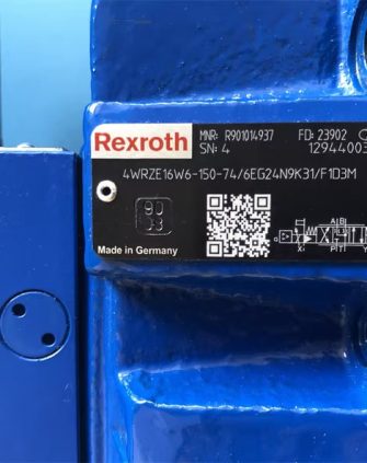 Rexroth Proportional Directional Valve R901014937 4WRZE16W6-150-7X/6EG24N9K31/F1D3M — High-Precision Hydraulic Control Valve