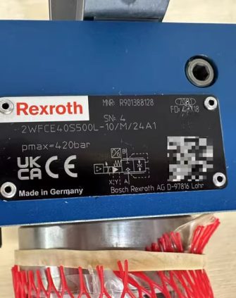 Rexroth Proportional Valve R901388128 2WFCE40S500L-1X/M/24A1 — High-Performance Hydraulic Proportional Valve