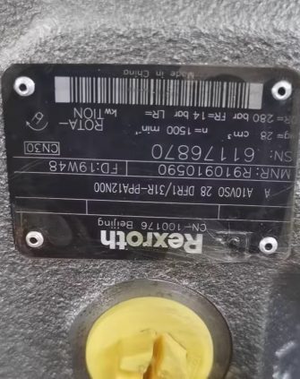Rexroth Variable Piston Pump A10VSO28DFR1/31R-PPA12N00 (R910910590) – High-Performance Industrial Hydraulic Solution