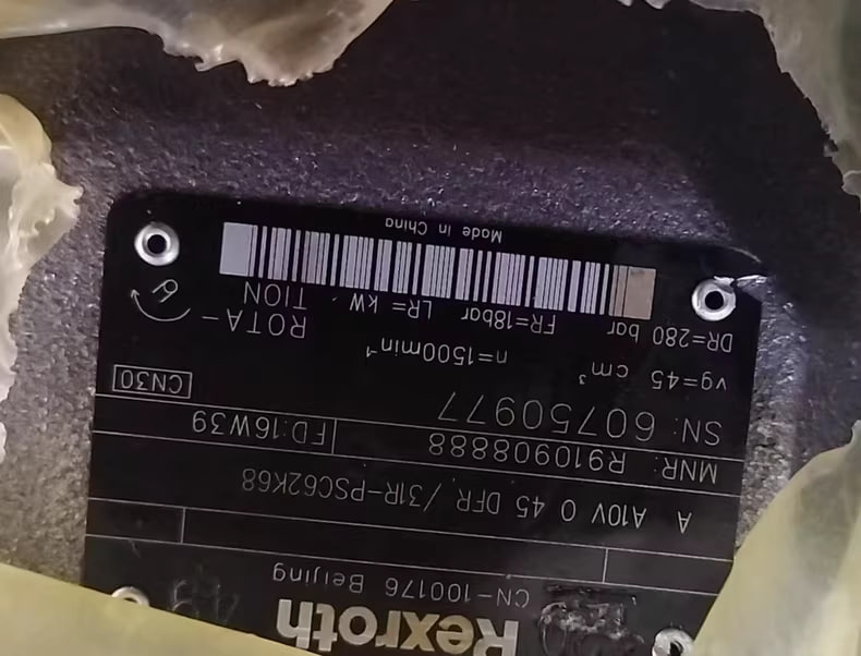 Rexroth Variable Piston Pump A10VO45DFR/31R-PSC62K68 (R910908888) – High-Performance Industrial Hydraulic Core