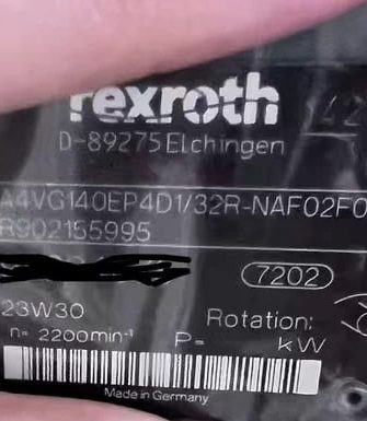 Rexroth Variable Piston Pump A4VG140EP4D1/32R-NAF02F021DP (R902155995) – High-Performance Industrial Hydraulic Core