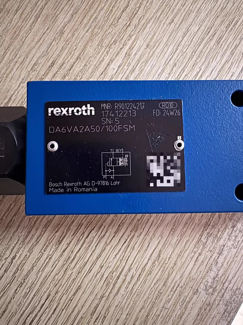 Rexroth R901224217 DA6VA2A50/100FSM Pressure Control Valve